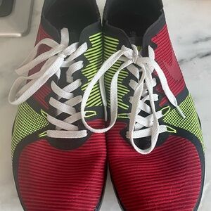 Nike Free Run Running Shoes – Men’s 11 (EU 45) – Red/Volt